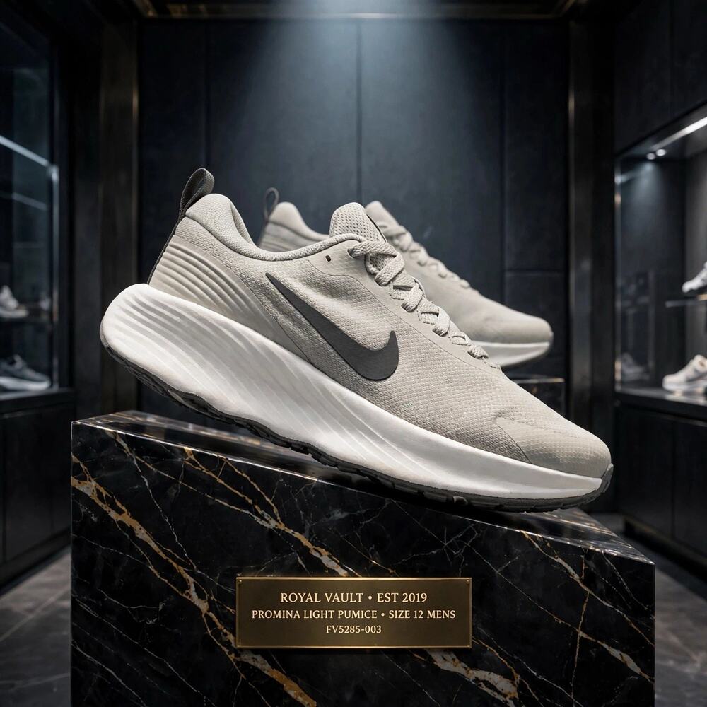 Size 12 - Nike Promina Light Pumice Anthracite FV5285-003 No Lid
